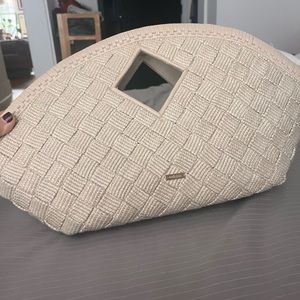 Cult Gaia Woven Oversized Clutch